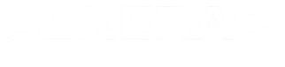 Generac Logo White