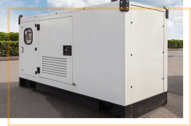 Commercial Generator Shot of commercial generator on the roof of a building